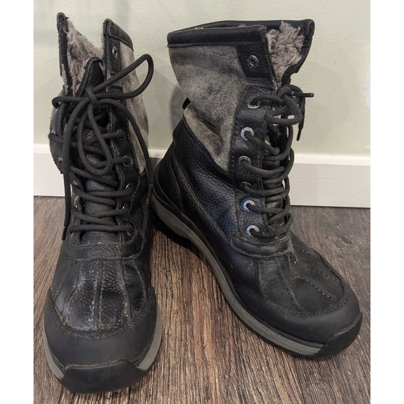 Ugg Adirondack Boots III in Black and Grey  Size 7.5 - Picture 14 of 14